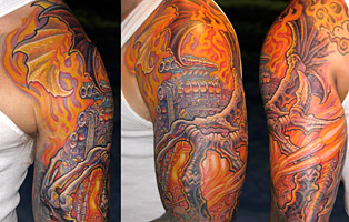 Jasse James Arms Tattoo Pic